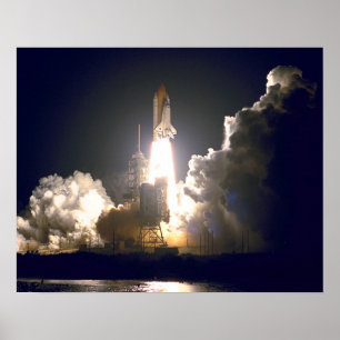 Poster Lancement de l'effort de navette spatiale (STS-88)