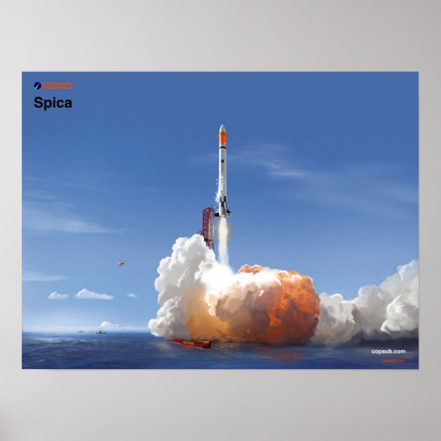 Poster Lancement de l'Espagne (Devant)