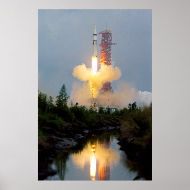 Poster Lancement de Skylab 2 (Devant)