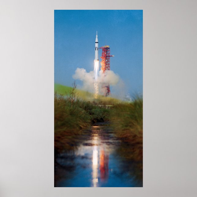 Poster Lancement de Skylab 4 (Devant)