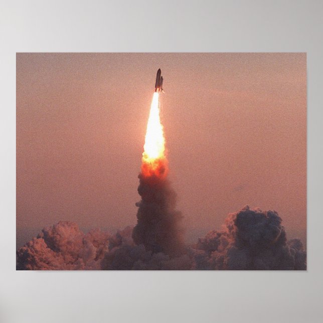 Poster Lancement de Space Shuttle Discovery (STS-96) (Devant)