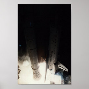 Poster Lancement de Space Shuttle Endeavor (STS-67)