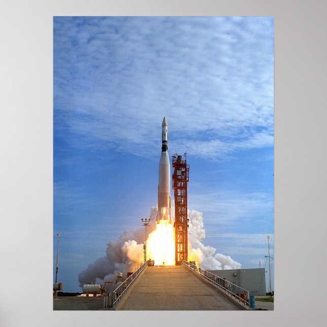 Poster Lancement du véhicule cible Agena pour Gemini 11 (Devant)