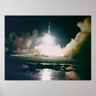 Poster Lancement Nocturne Apollo 17