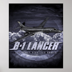 Poster Lancer B-1
