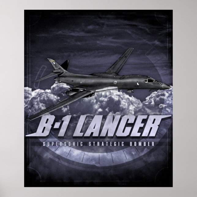 Poster Lancer B-1 (Devant)