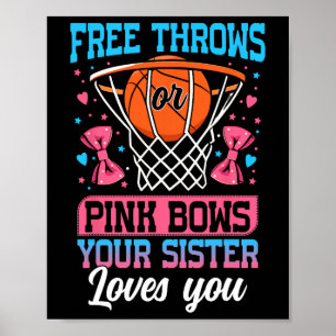 Poster Lancers francs ou noeuds roses Votre soeur vous ai