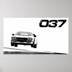 Poster Lancia 037