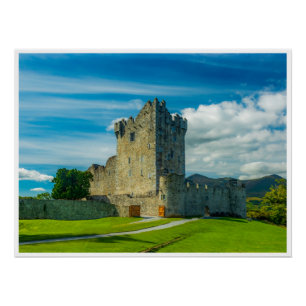 Poster L'ancienne forteresse de Killarney : le château de