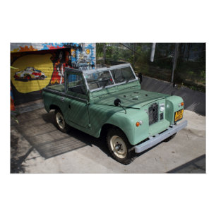 Poster Land Rover Series II SWB