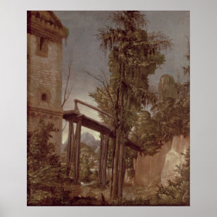 Poster Landscape with a Footbridge, c.1518-20