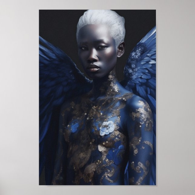 Poster L'ange bleu (Devant)