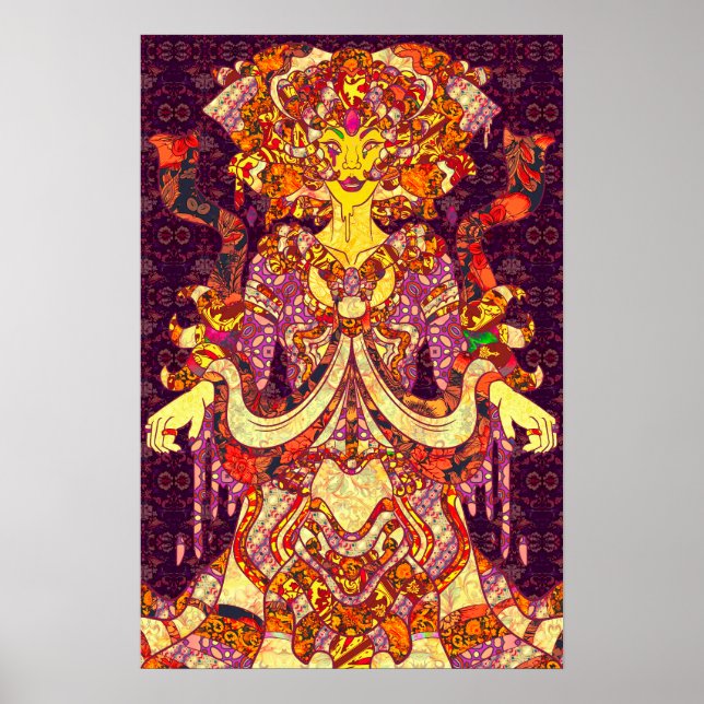 Poster L'ange de l'or (Devant)