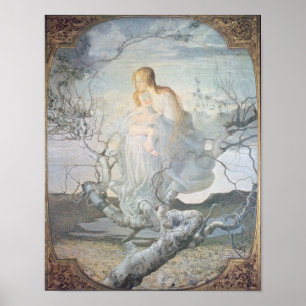 Poster L'ange de vie, 1894