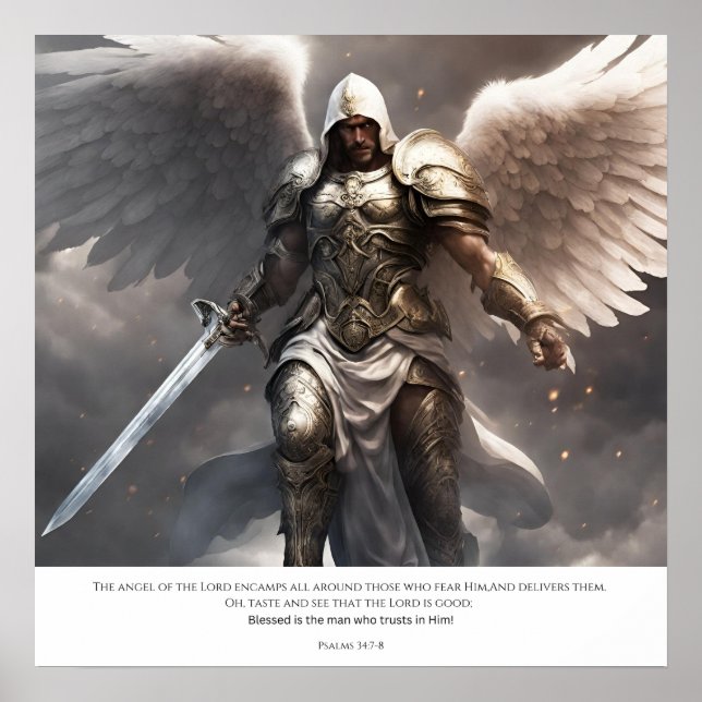 Poster L'ange du Seigneur. (Devant)