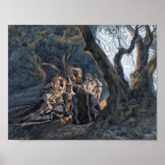 Poster "L'Ange et les Bergers" de Tissot