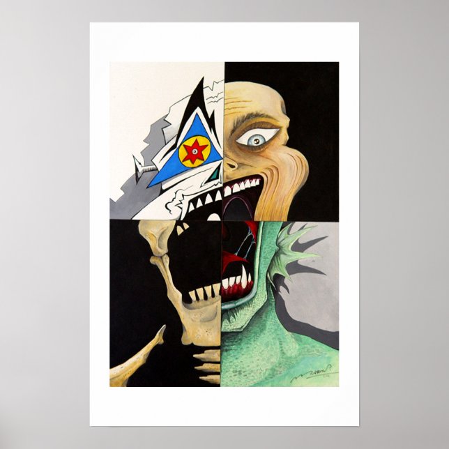 Poster L'angoisse en moi (Devant)