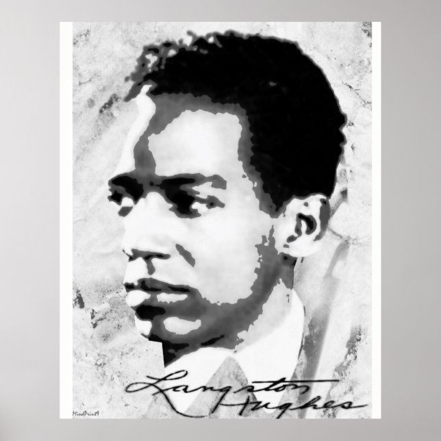 Poster Langston Hughes (Devant)