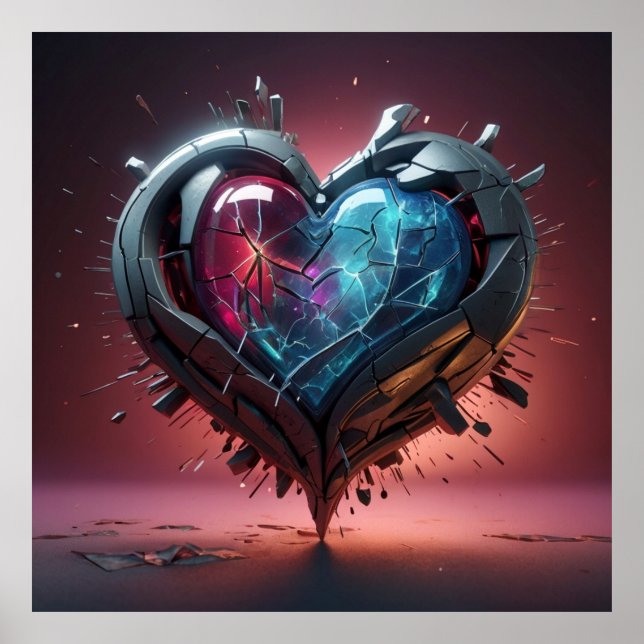 Poster Langue non parlée du coeur (Devant)