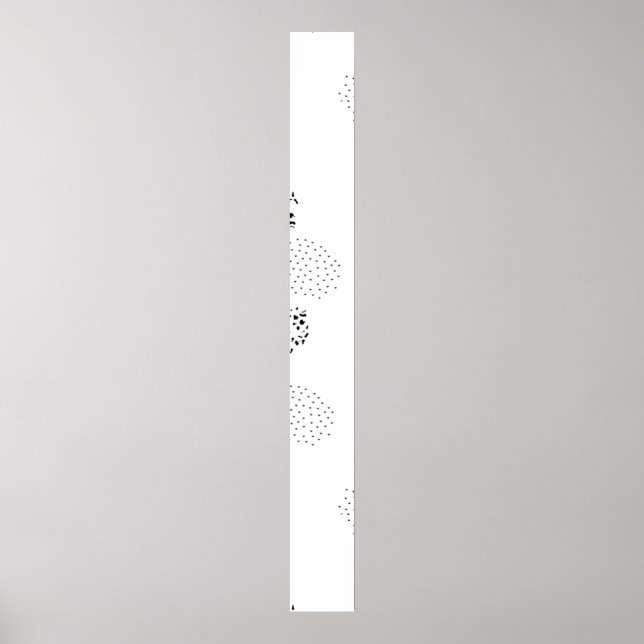 Poster Langue, Signe du piédestal à dérive de neige (Devant)