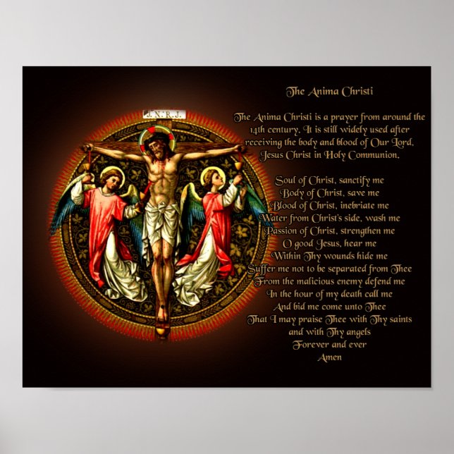 Poster L'Anima Christi (Devant)