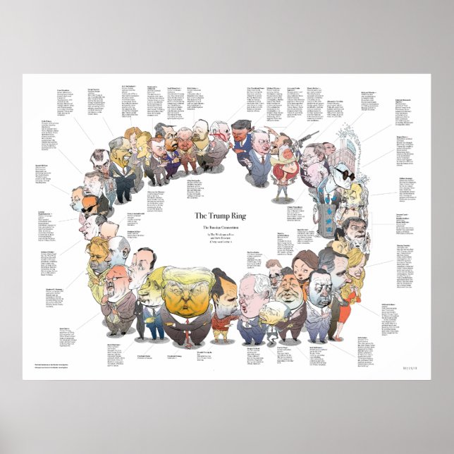 Poster L'anneau de Trump (Devant)
