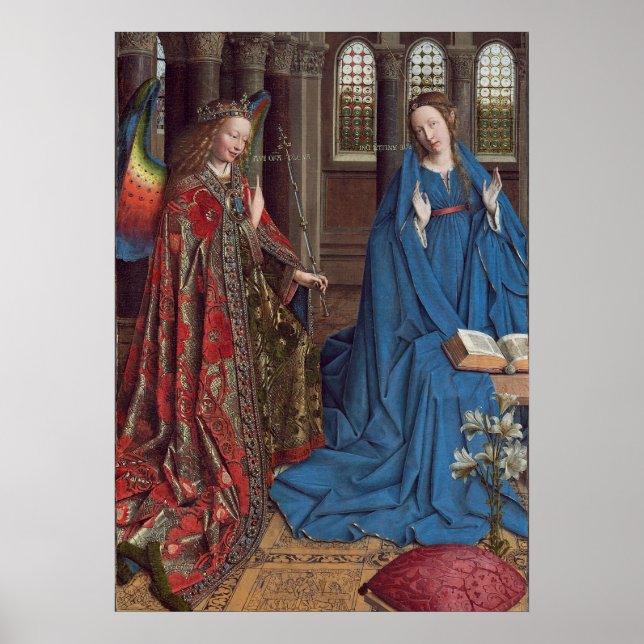 Poster L'Annonciation, ch. 1434-36 (huile sur toile) (Devant)
