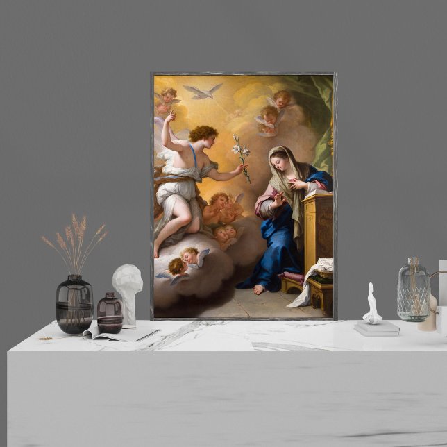 Poster L'Annonciation, Paolo de Matteis (Créateur téléchargé)