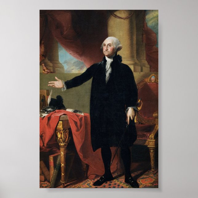 Poster Lansdowne Portrait de George Washington (Devant)