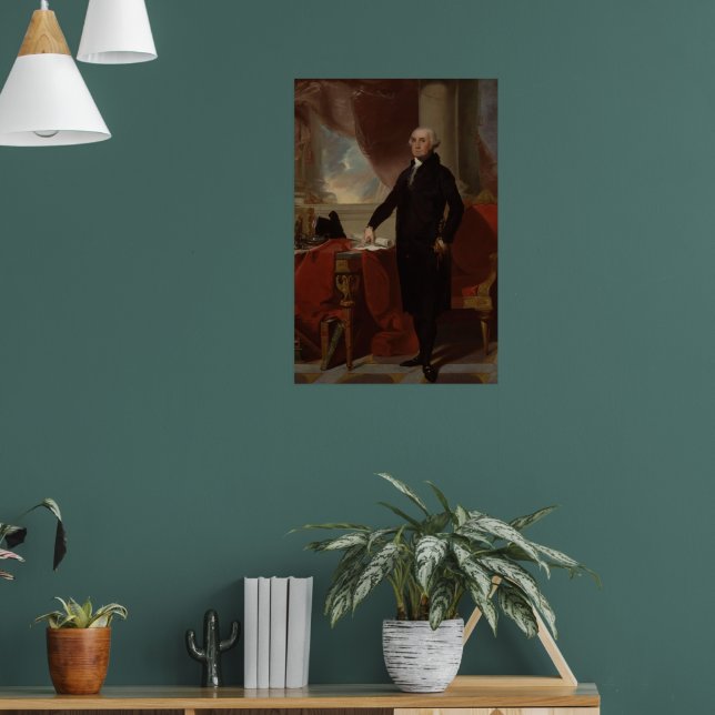 Poster Lansdowne Portrait : Le président américain George (Salon 1)