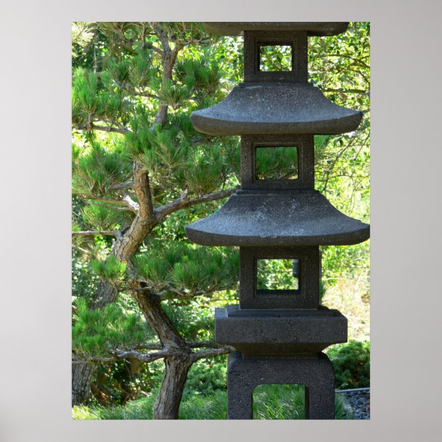 Poster Lanterne japonaise (Devant)
