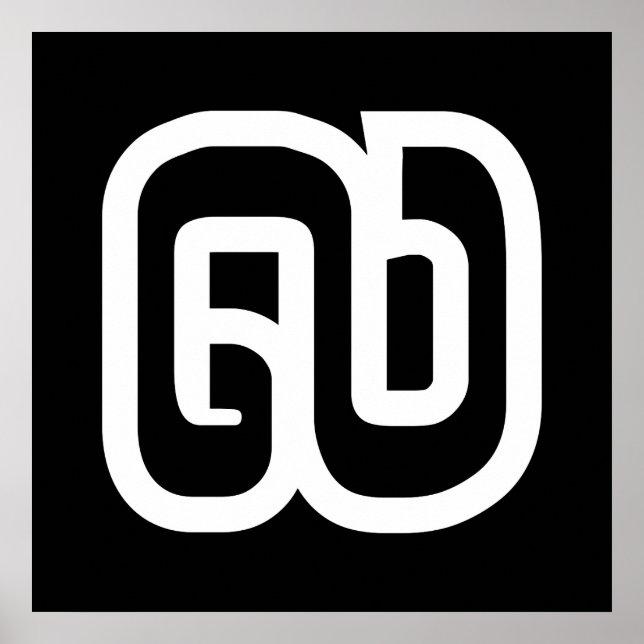 Poster Lao / Laos Numéro Neuf / 9 / ໙ (Kao/Gao) Laotien (Devant)