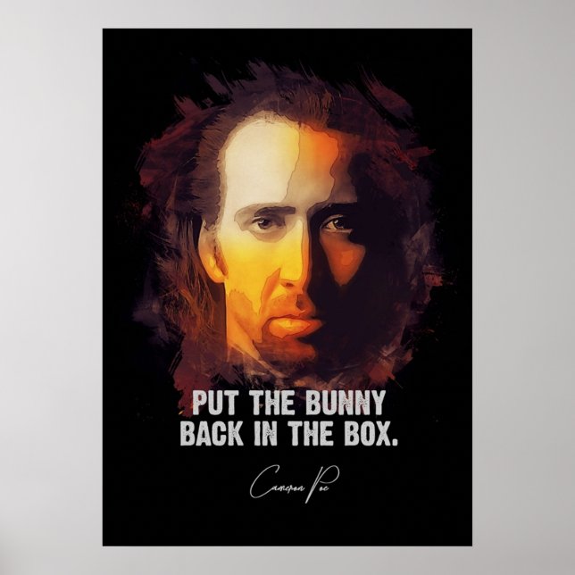 Poster Lapin Dans La Boîte Cameron Poe CON AIR (Devant)