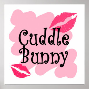 Poster lapin de caresse