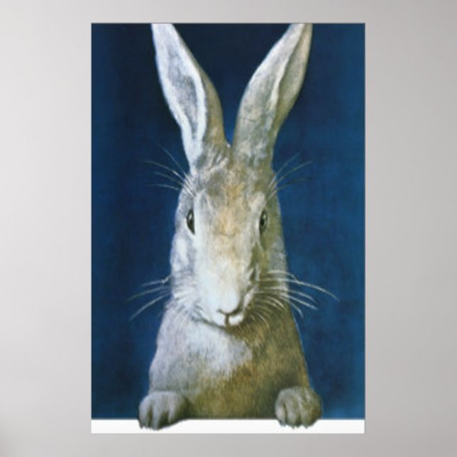 Poster Lapin de Pâques (Devant)