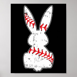 Poster Lapin de Pâques Bysebyll Joyeuses Pâques Bysebyll