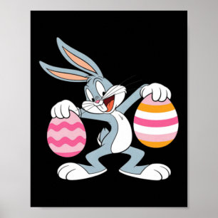 Poster Lapin de Pâques qui dabe