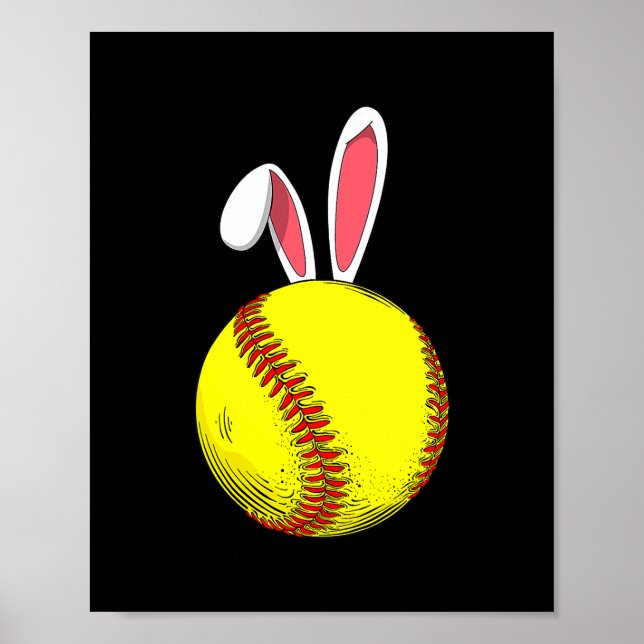 Poster Lapin Lapin De Pâques Oreilles Pour Maman Enfants (Devant)