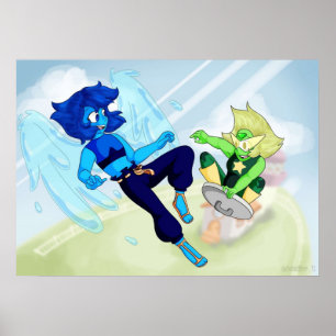Poster Lapis et Peridot réformés