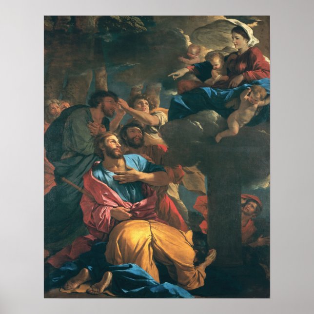Poster L'Apparition de Vierge le Saint Jacques (Devant)