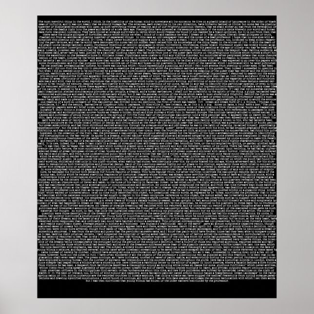 Poster L'appel de Cthulhu Chapitre un par H P Lovecraft (Devant)