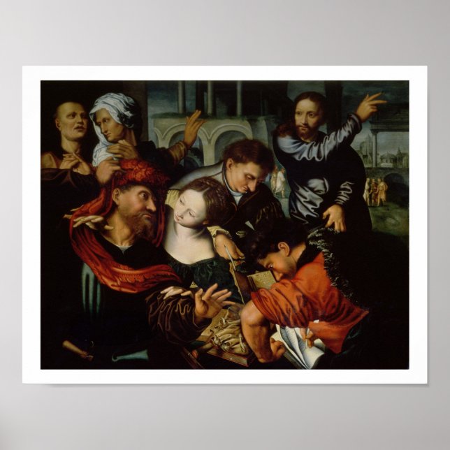 Poster L'appel de saint Matthieu (Devant)