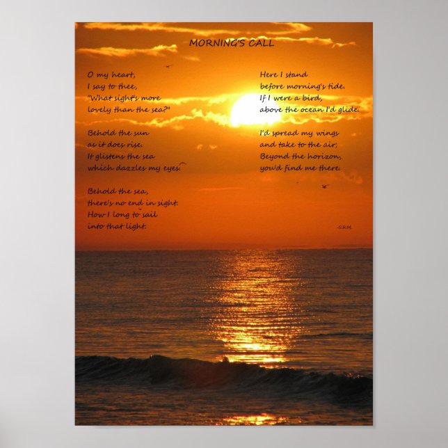 Poster L'appel du matin (Devant)