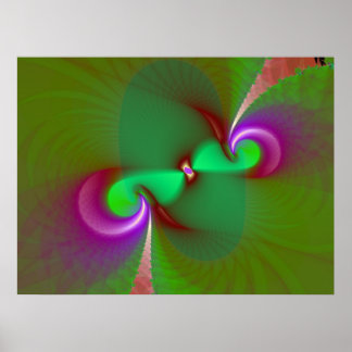 Poster Lapping ovale