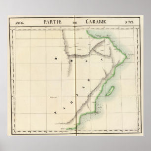 Poster L'Arabie Saoudite, Asie 92