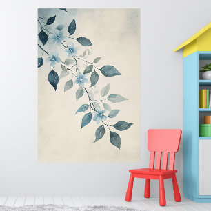 Poster L'arbre aux feuilles dorées est un mur populaire 