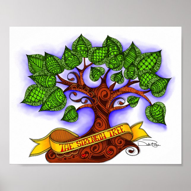 Poster L'arbre de force (Devant)