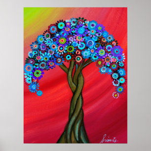 Poster L'arbre de repos de l'honneur