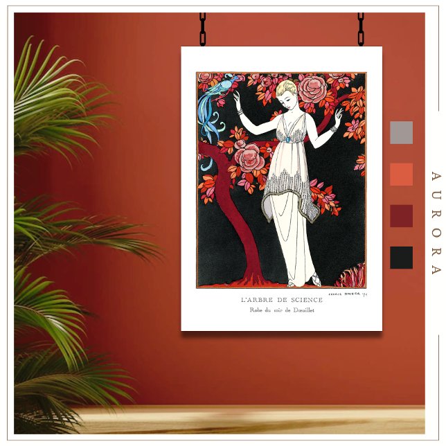 Poster L'Arbre de Science (1914) de George Barbier (Créateur téléchargé)