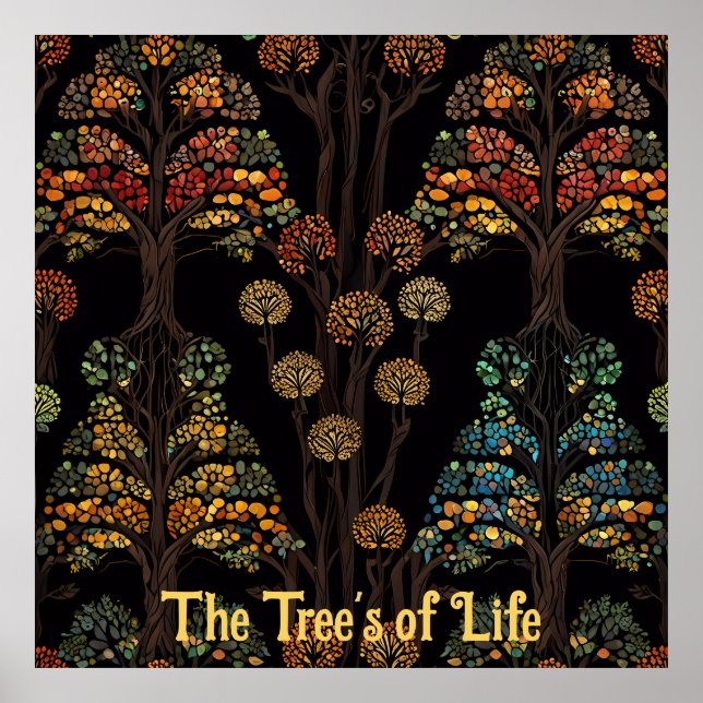 Poster L'arbre de vie (Devant)